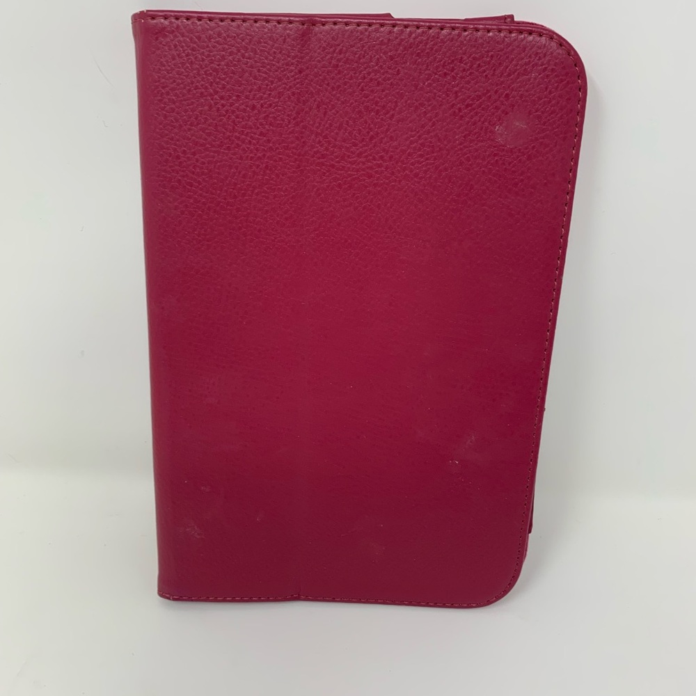 Samsung Red Leather Tablet Case